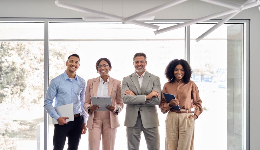Four CEOs working together